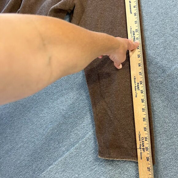 NWT Eileen Fisher Sz 3X 2 Piece Set Hooded Jacket Drawstring Pants Brown Cotton - Picture 7 of 14